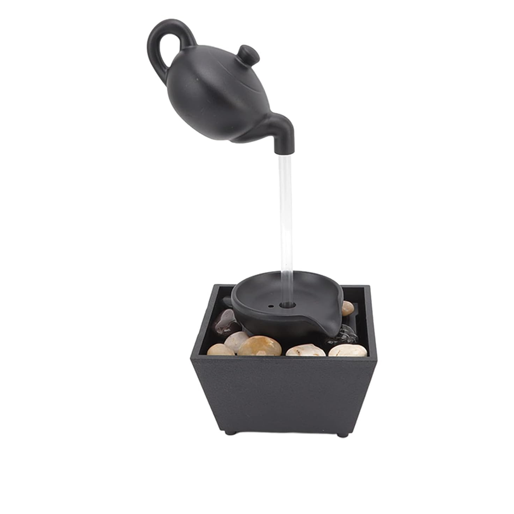Water Fountain with Floating Teacup