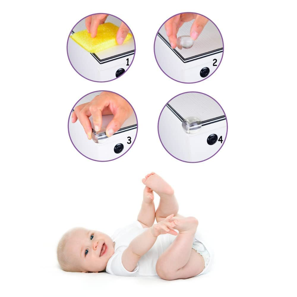 Baby Edge Protector Corners 4Pc Set