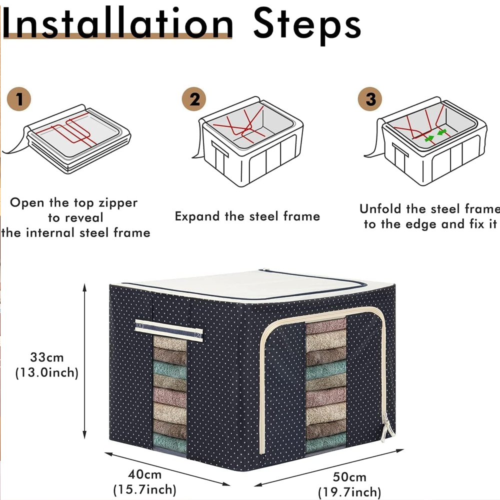 Foldable Cloth Storage Box