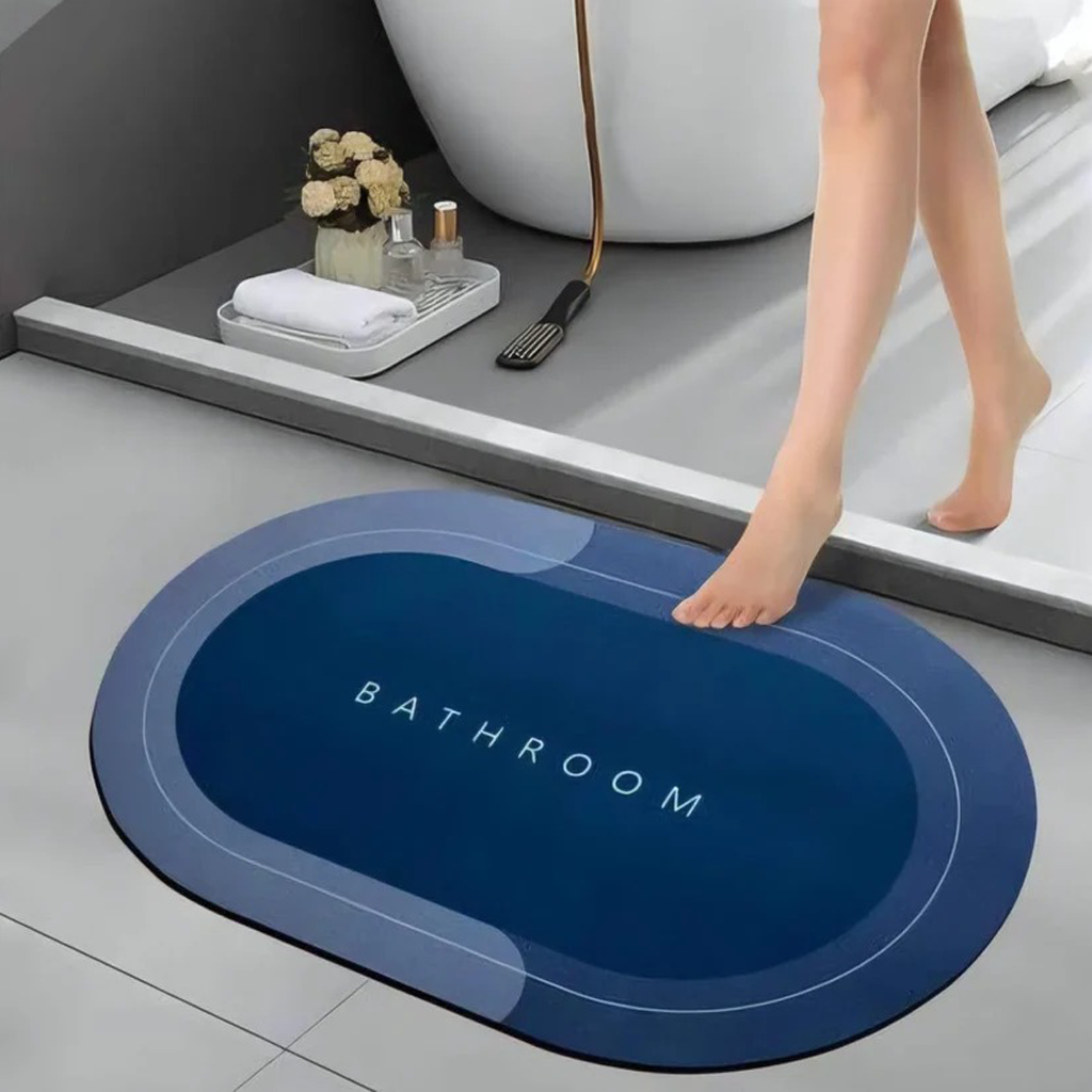 Oval Bathroom Mat
