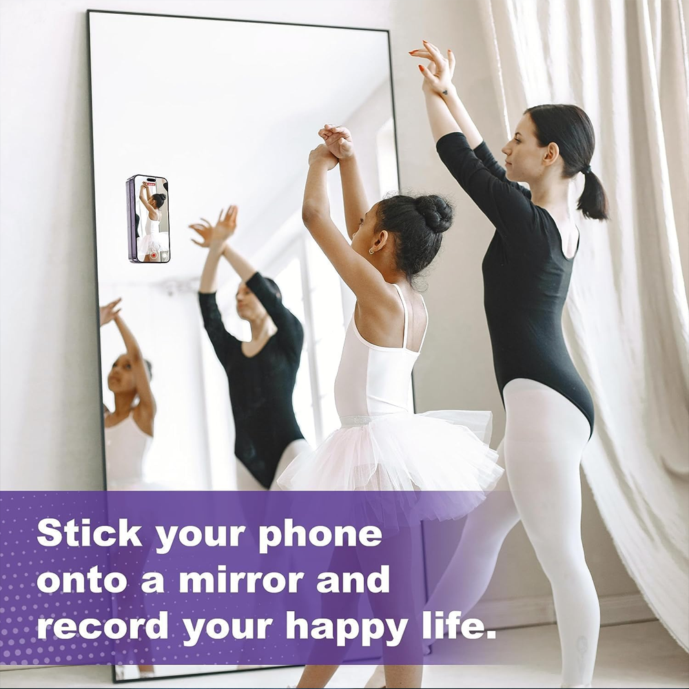 Mirror Tiles Phone Holder