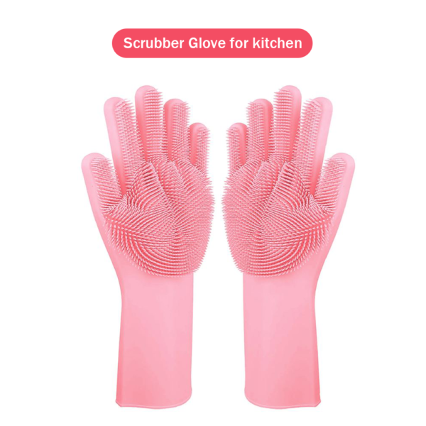 Scrubber Gloves For Kitchen