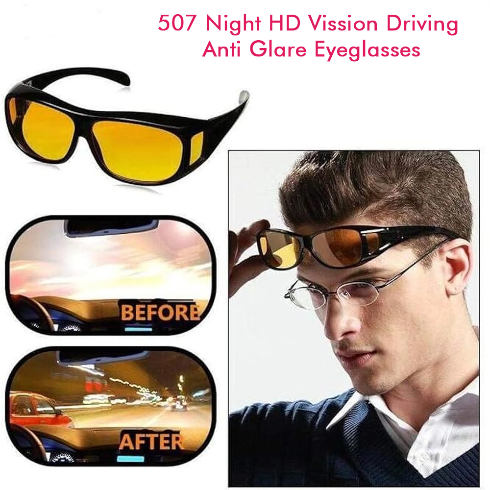 HD Vision Anti Reflection Driving Glass