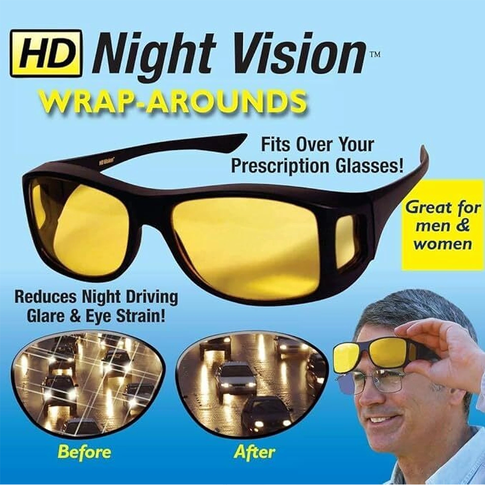 HD Vision Anti Reflection Driving Glass