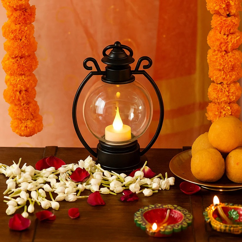 Led Storm Lantel Light