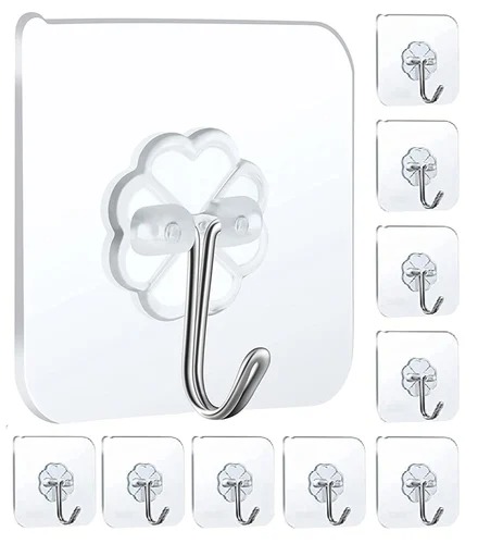 Wall Hooks for Hanging 10 pcs.