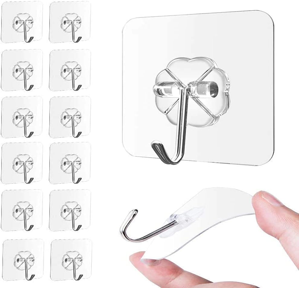 Wall Hooks for Hanging 10 pcs.