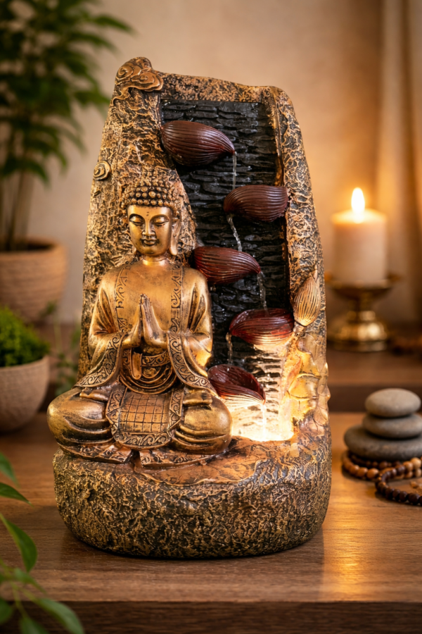 Big Size Buddha Statue Water Fountain